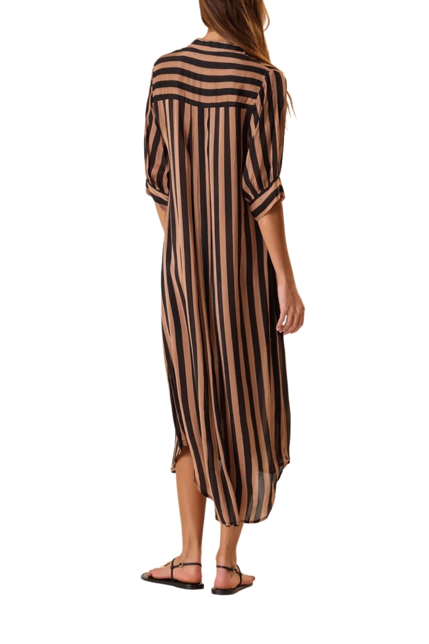 Natalie Martin Lulu Dress - Vermillion