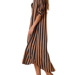 Natalie Martin Lulu Dress - Vermillion
