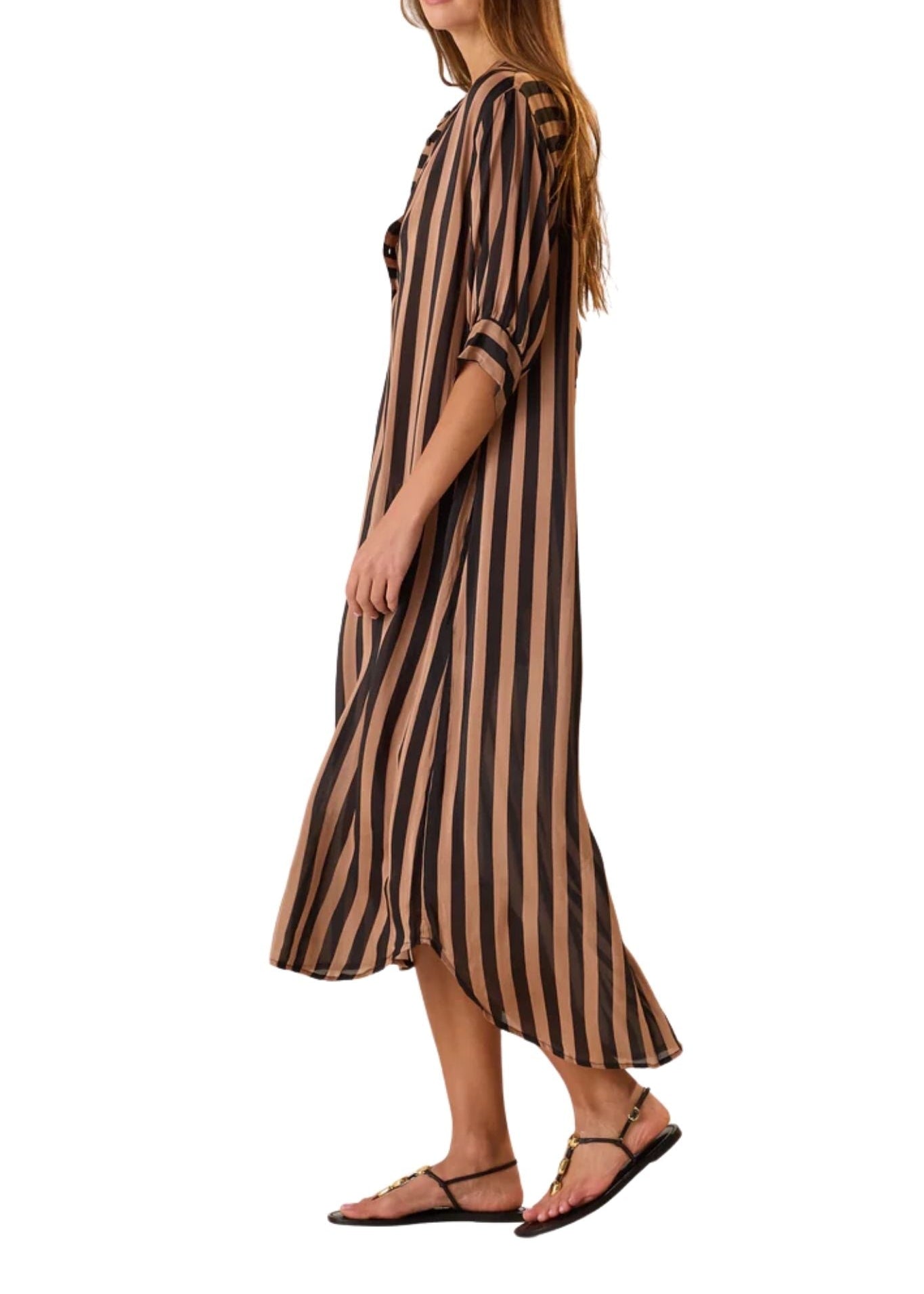 Natalie Martin Lulu Dress - Vermillion