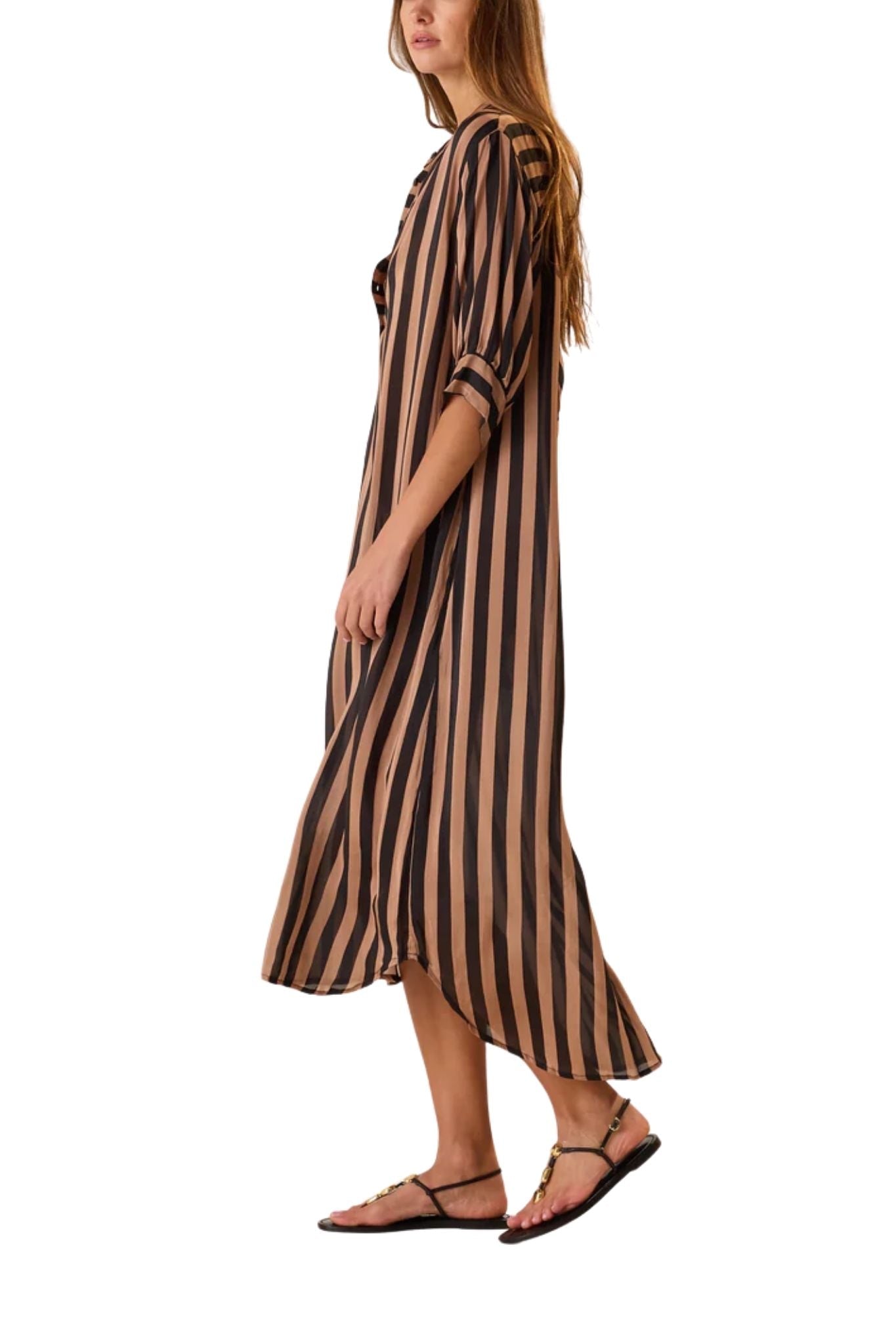 Natalie Martin Lulu Dress - Vermillion