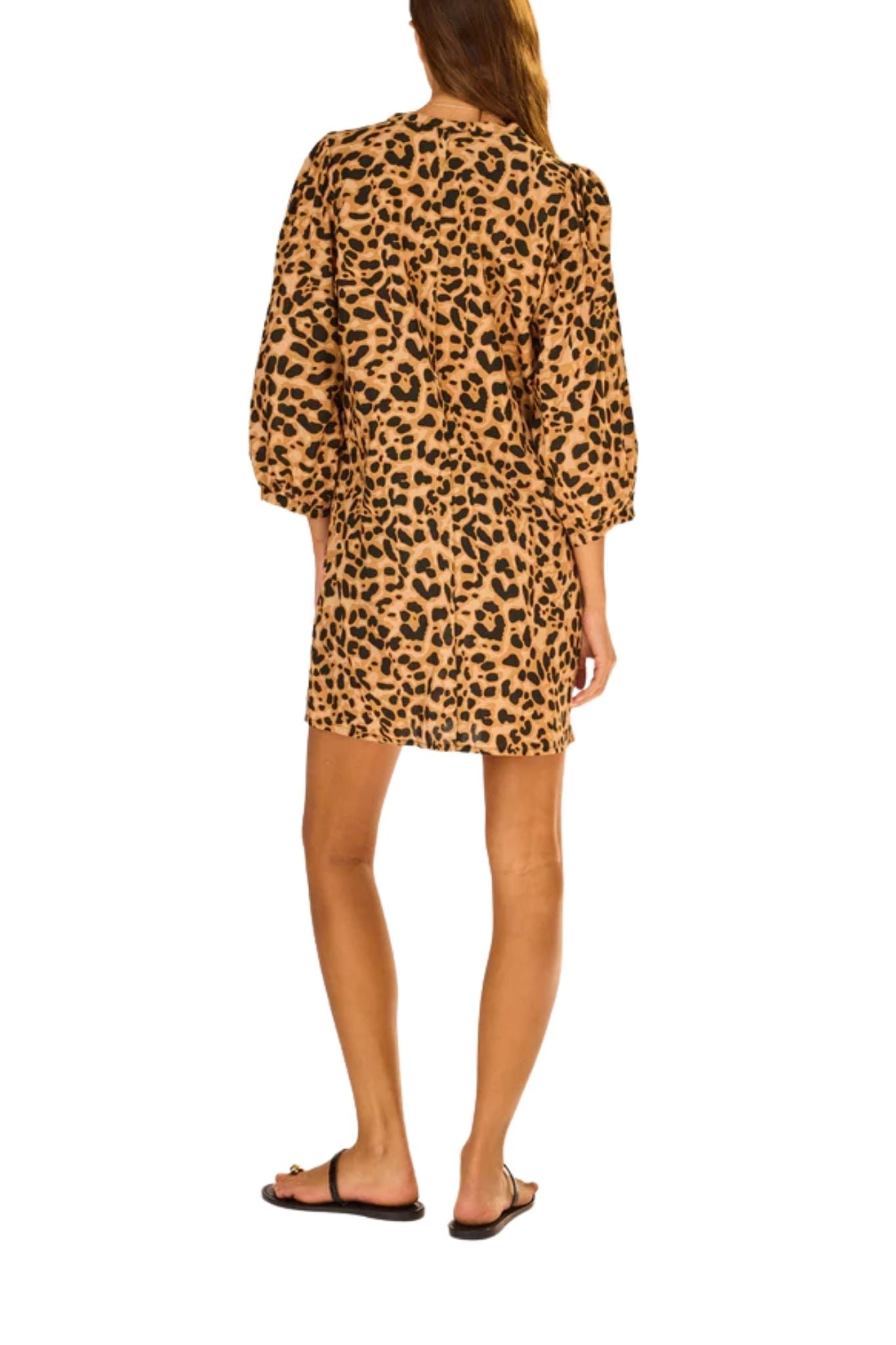 Natalie Martin Maria Dress Leopard Cotton / S