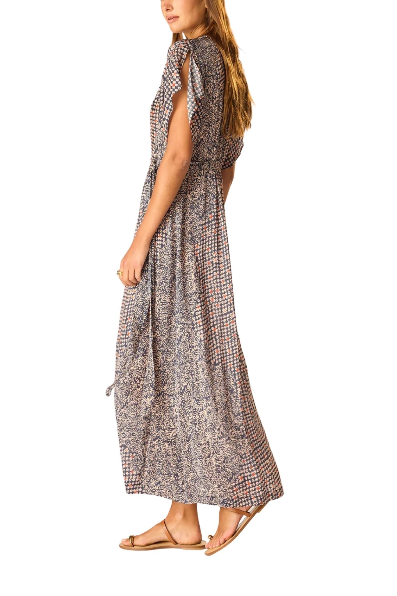 Natalie Martin Monica Dress - Vermillion