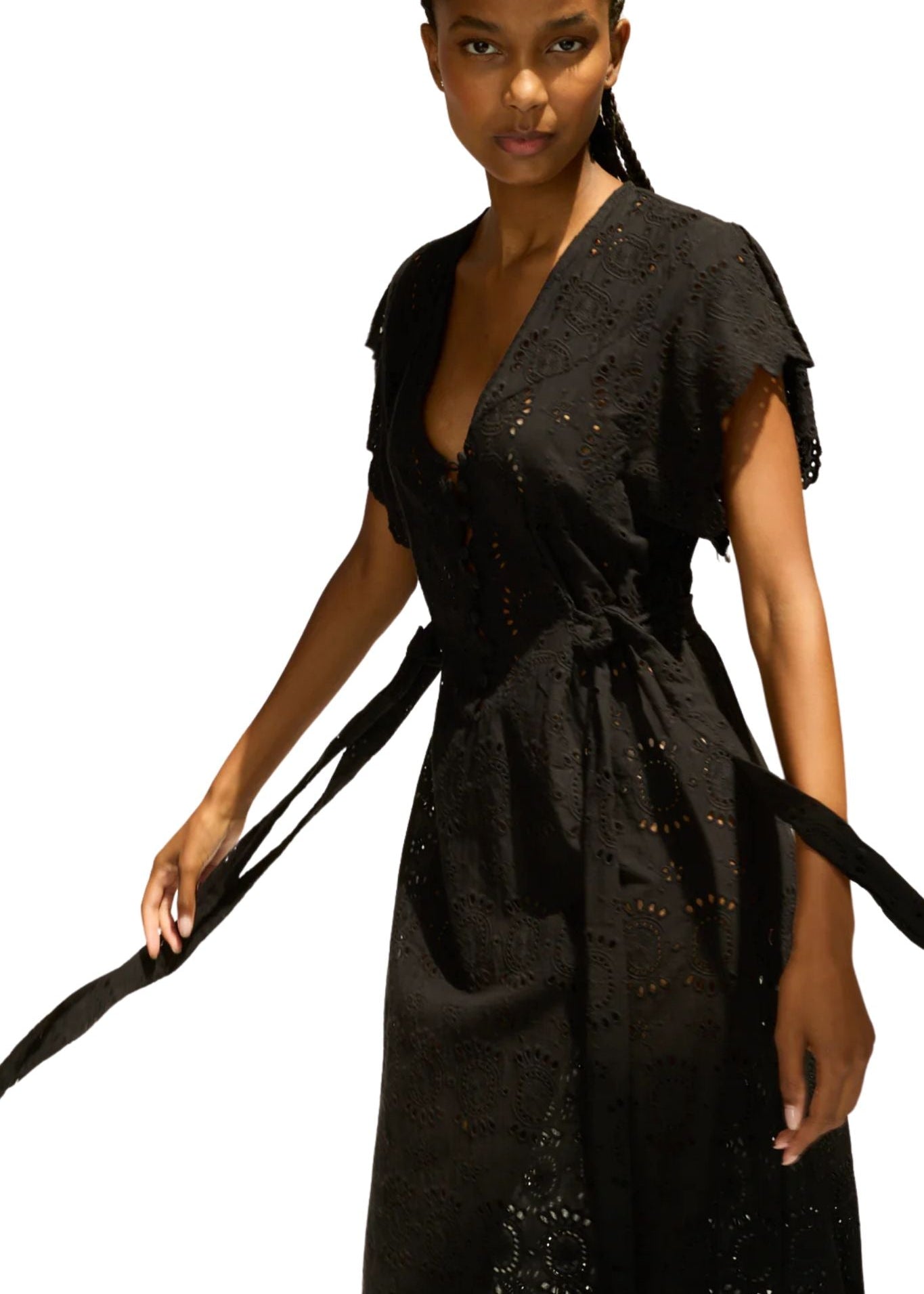 Natalie Martin Monica Dress - Vermillion