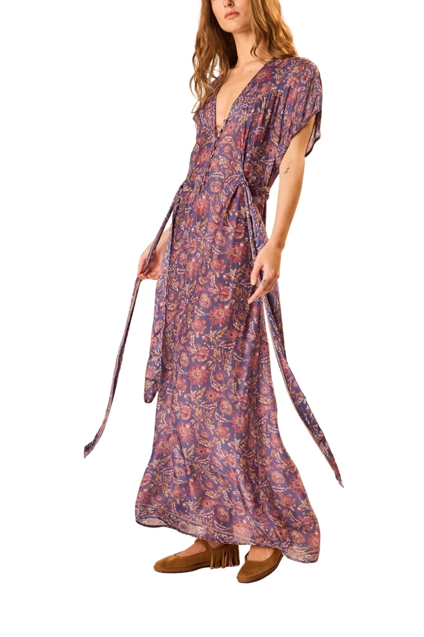 Natalie Martin Monica Dress - Vermillion