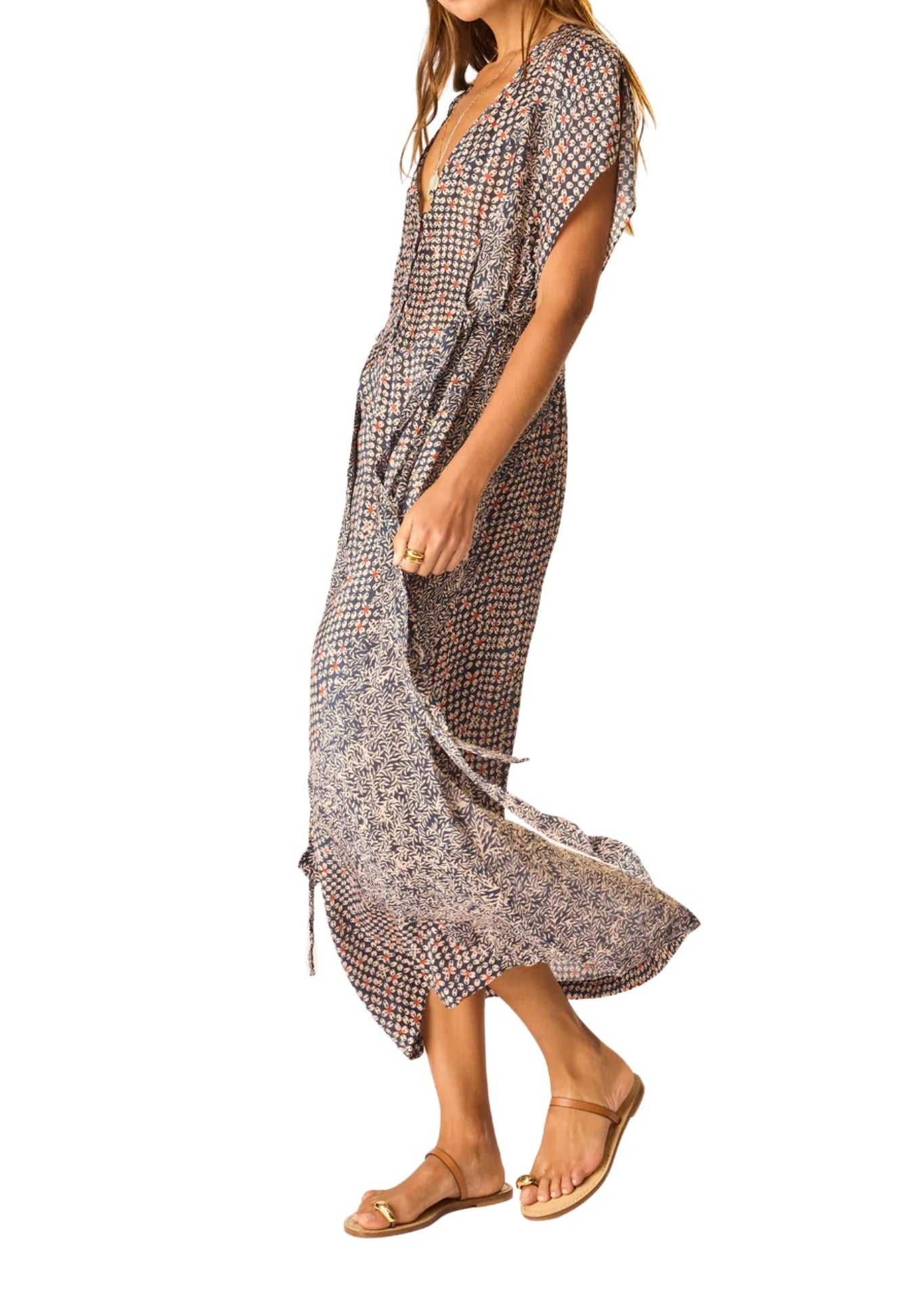 Natalie Martin Monica Dress - Vermillion