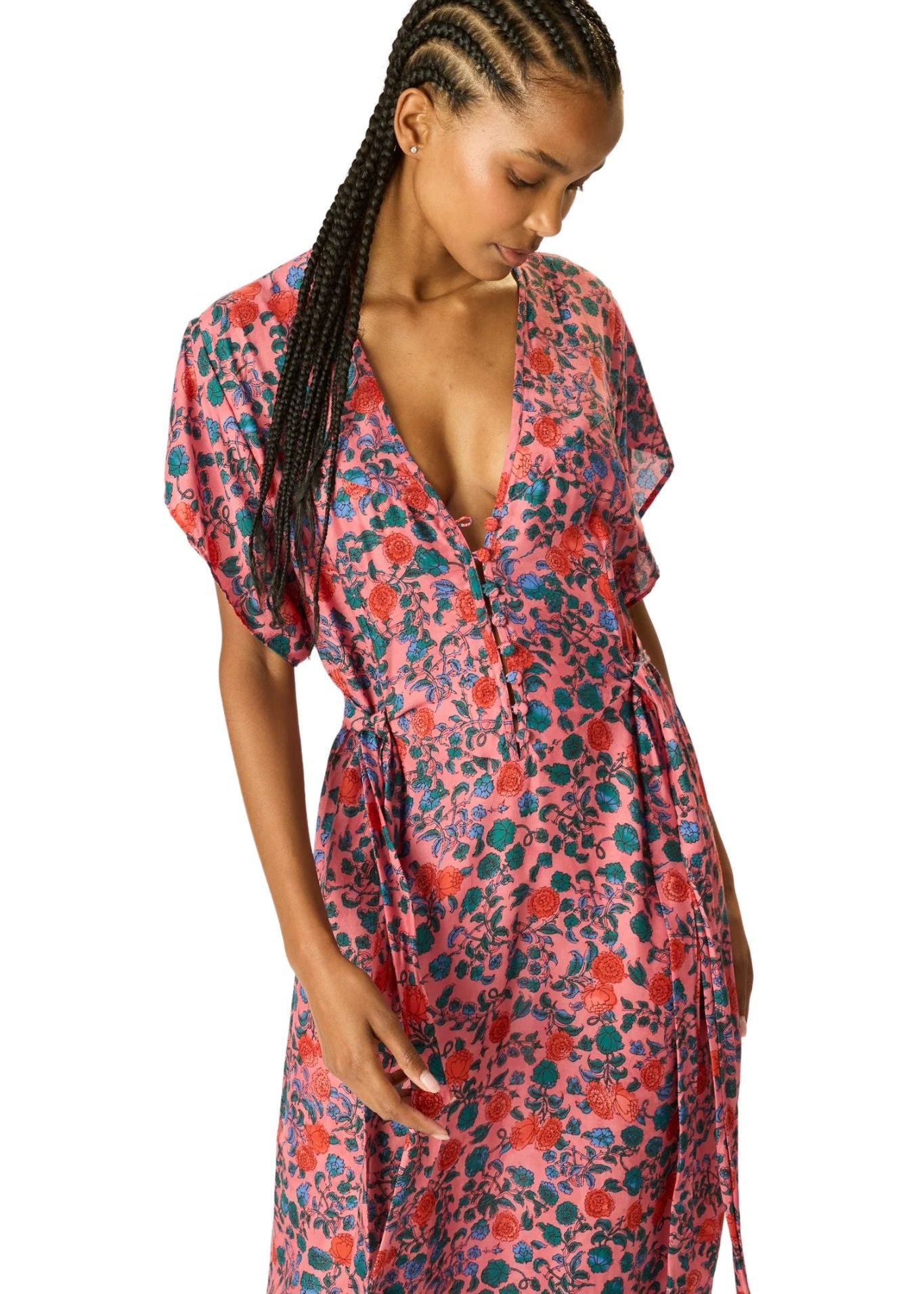 Natalie Martin Monica Dress - Vermillion