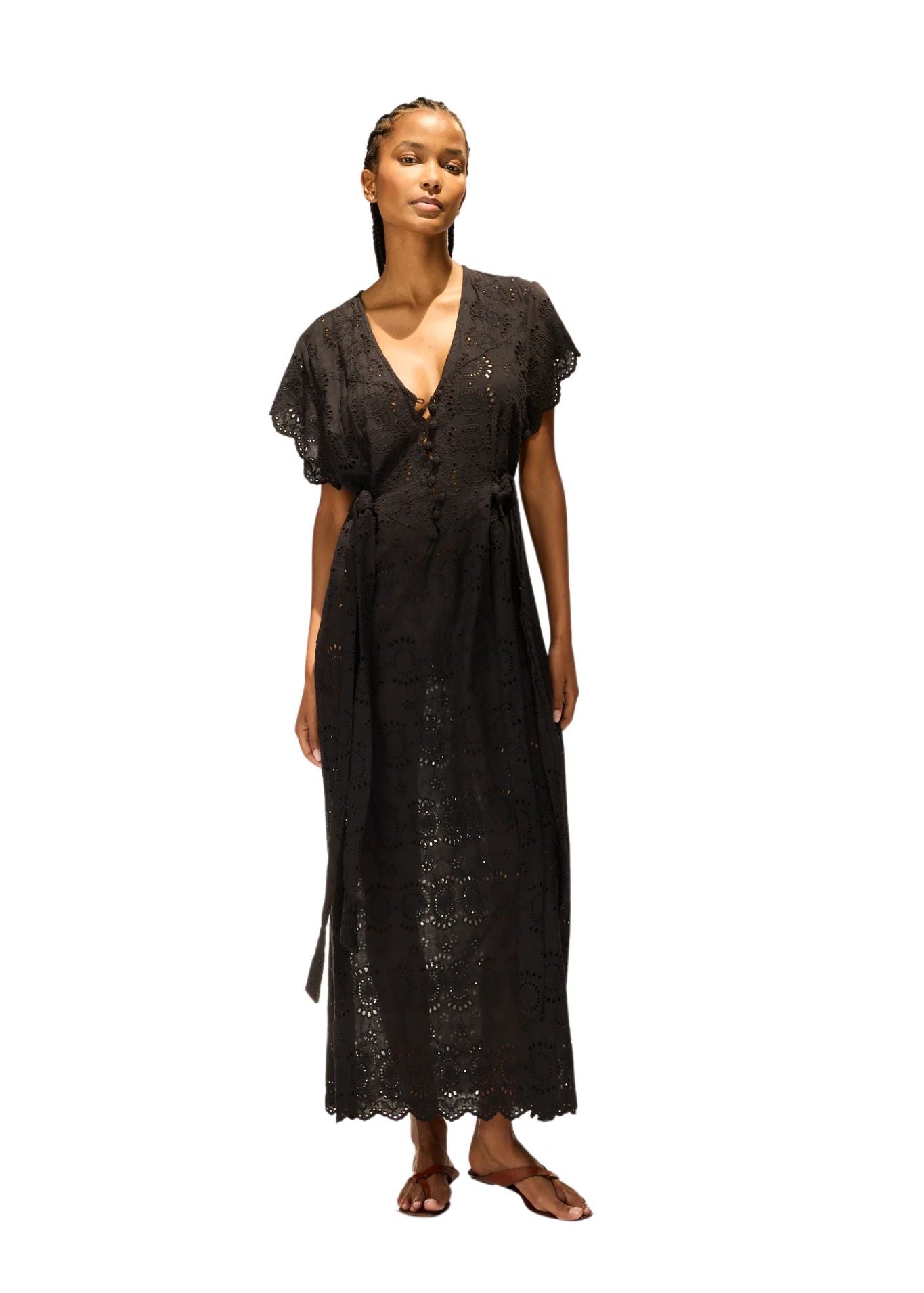 Natalie Martin Monica Dress - Vermillion