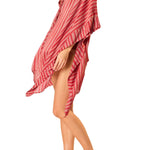 Natalie Martin Paulina Mini Kaftan - Vermillion