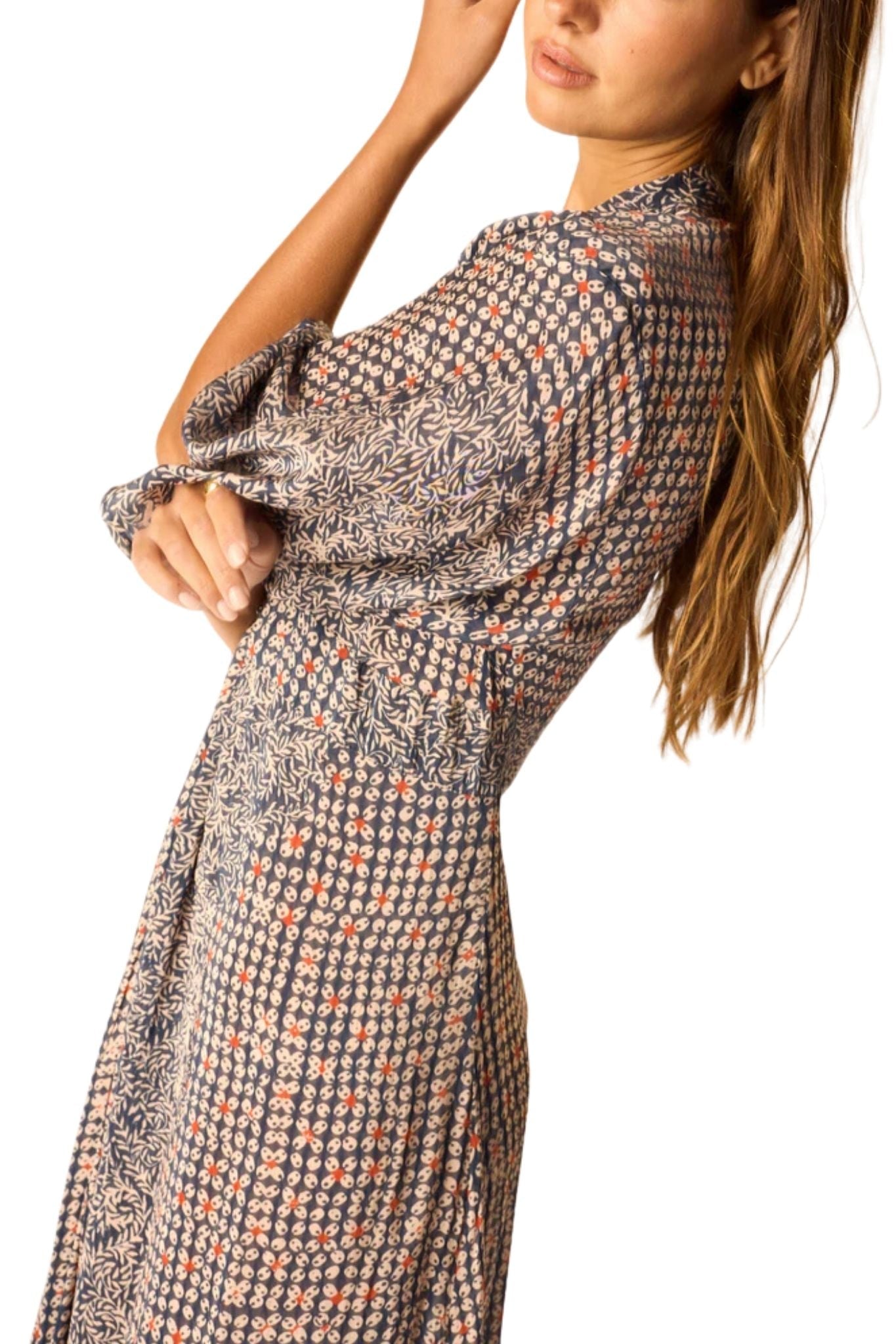 Natalie Martin Sarah Dress - Vermillion