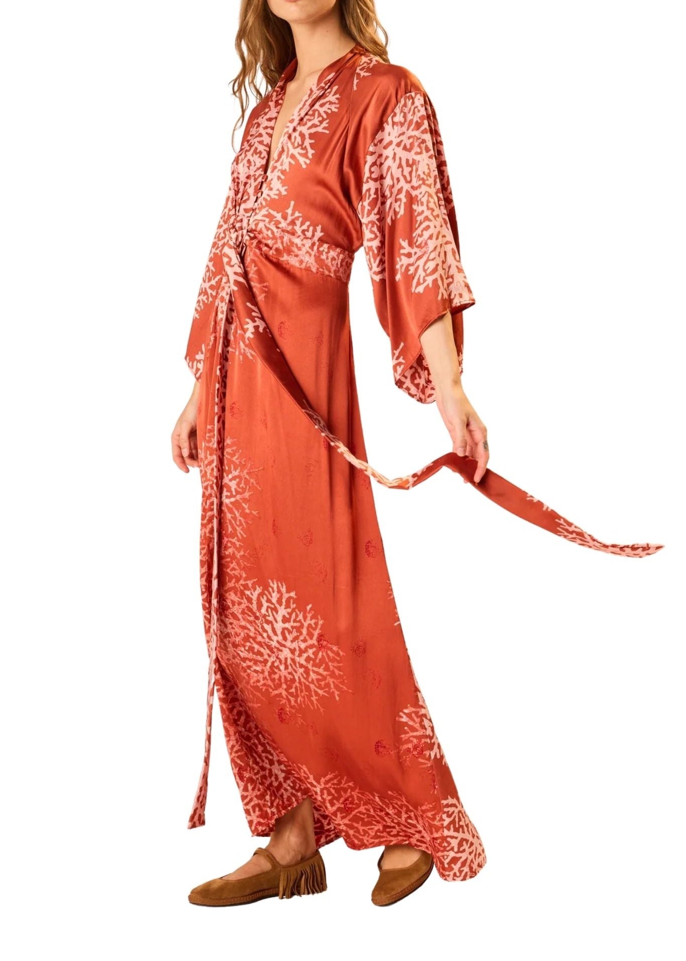 Natalie Martin Sarah Dress - Vermillion