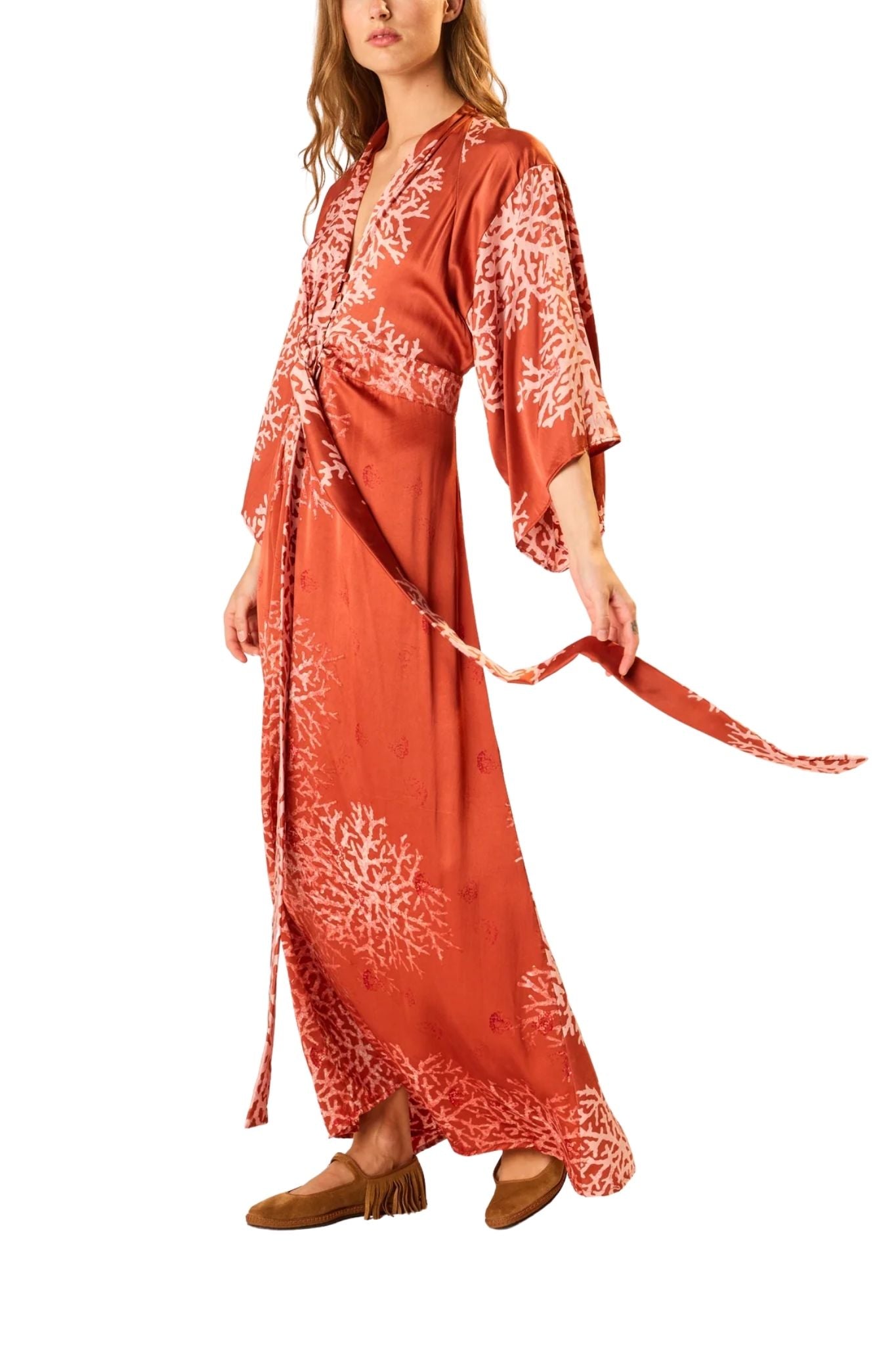 Natalie Martin Sarah Dress - Vermillion