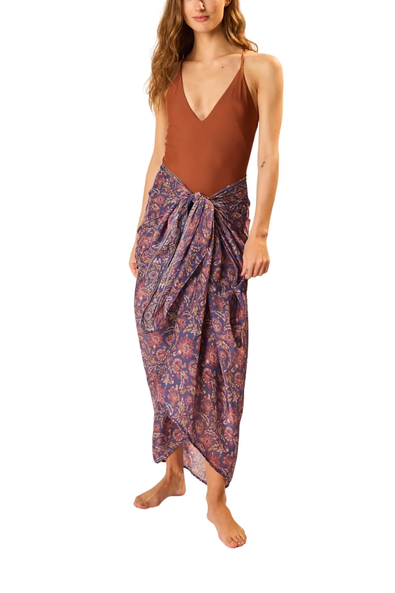 Natalie Martin Sarong/Scarf - Vermillion