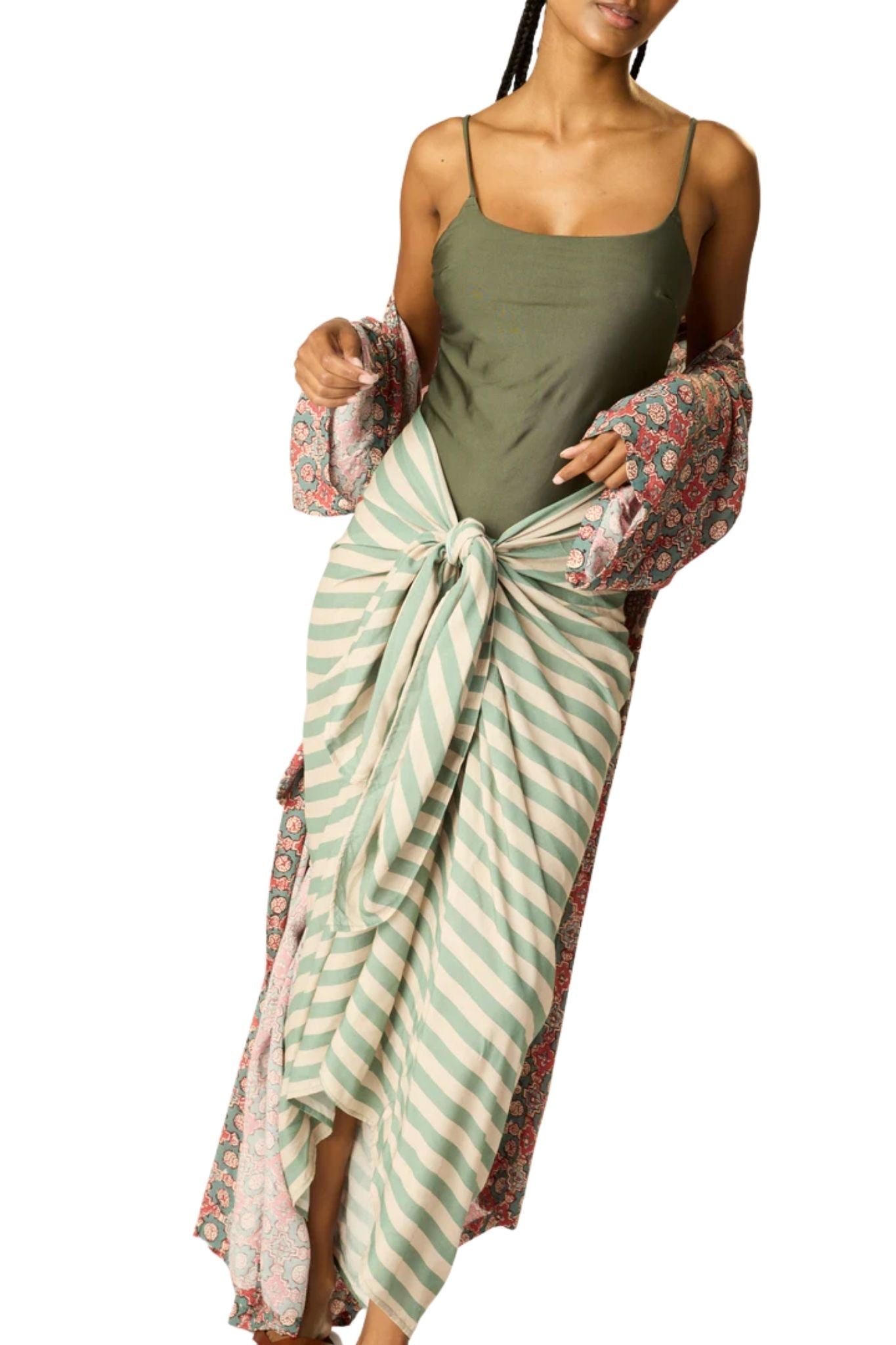 Natalie Martin Sarong/Scarf - Vermillion