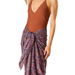 Natalie Martin Sarong/Scarf - Vermillion