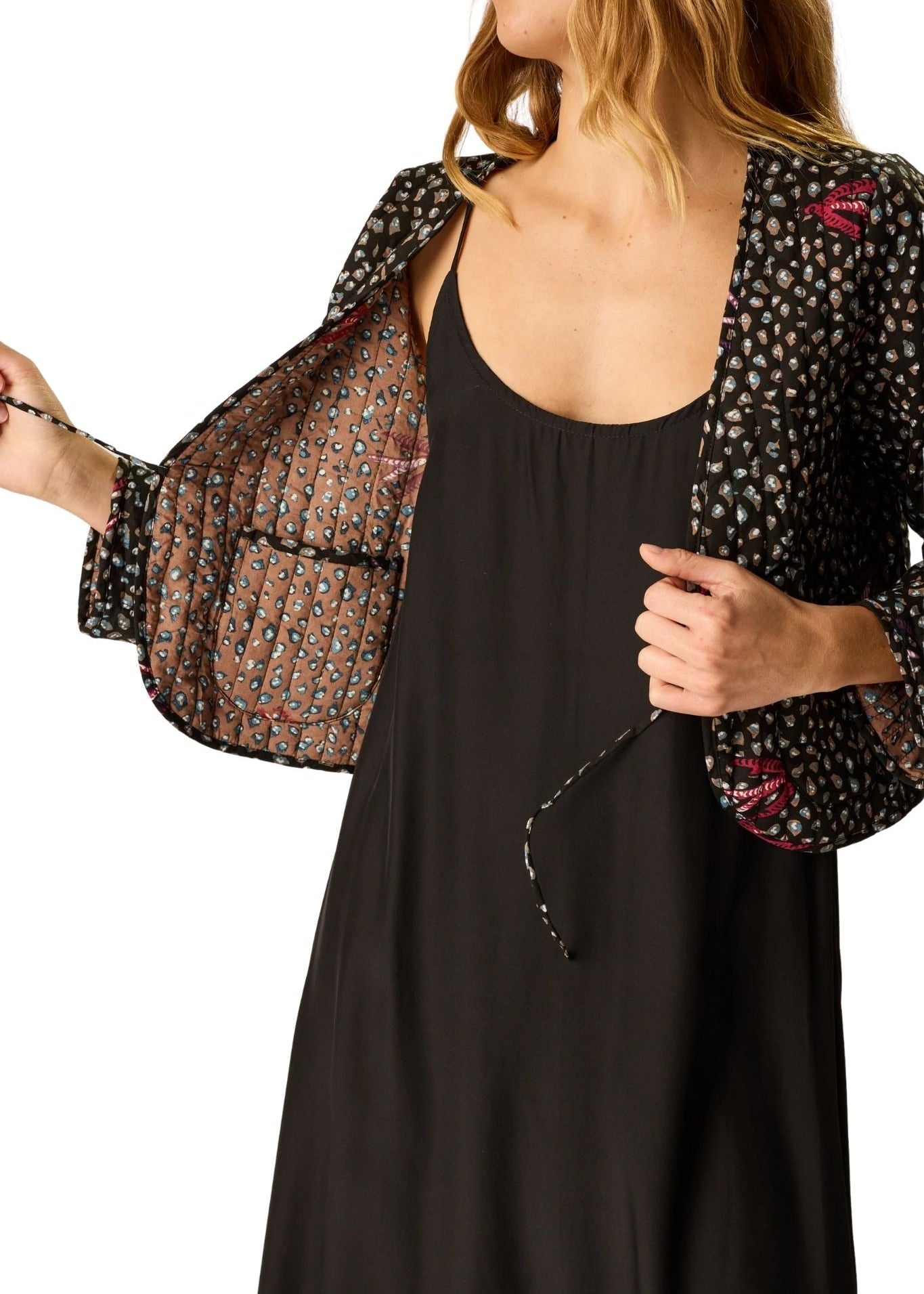 Natalie Martin Saskia Jacket - Vermillion