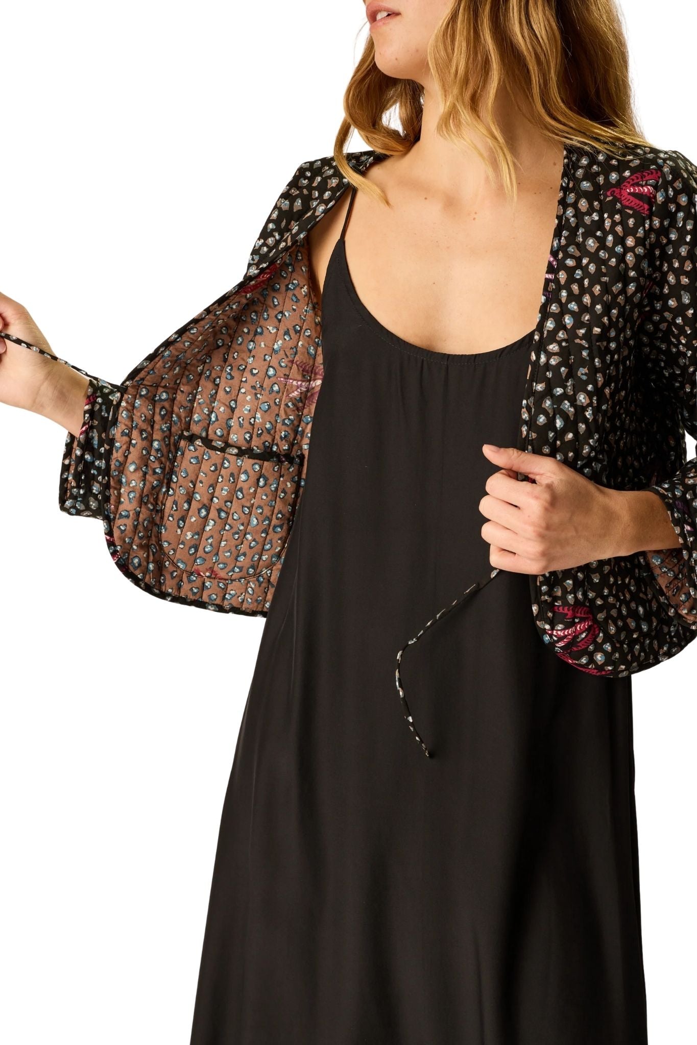 Natalie Martin Saskia Jacket - Vermillion