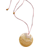 Natalie Martin Shell Necklace - Vermillion