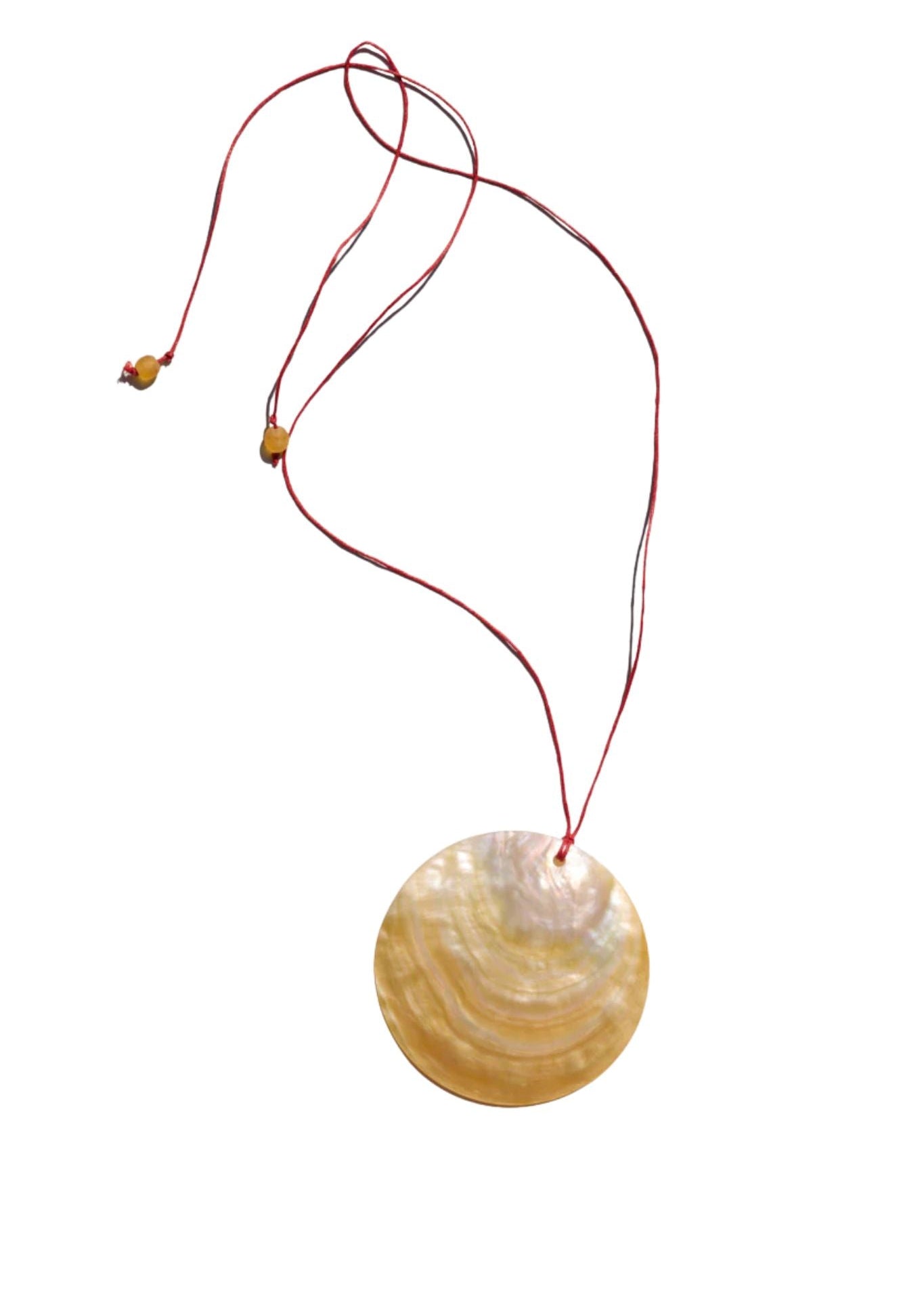 Natalie Martin Shell Necklace - Vermillion