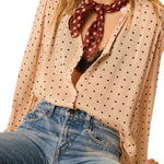 Natalie Martin Square Scarf - Vermillion