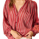 Natalie Martin Tolan Shirt - Vermillion