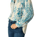 Natalie Martin Tolan Shirt - Vermillion