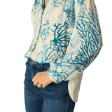 Natalie Martin Tolan Shirt - Vermillion