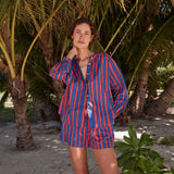 Natalie Martin Tolan Shirt - Vermillion