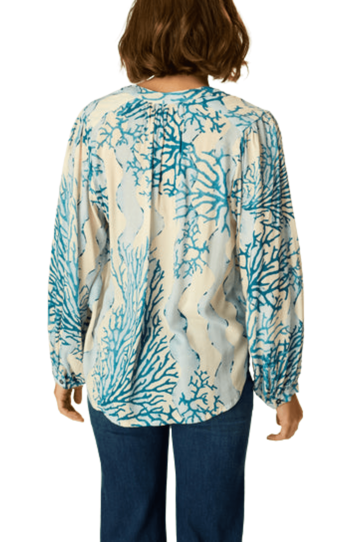 Natalie Martin Tolan Shirt - Vermillion