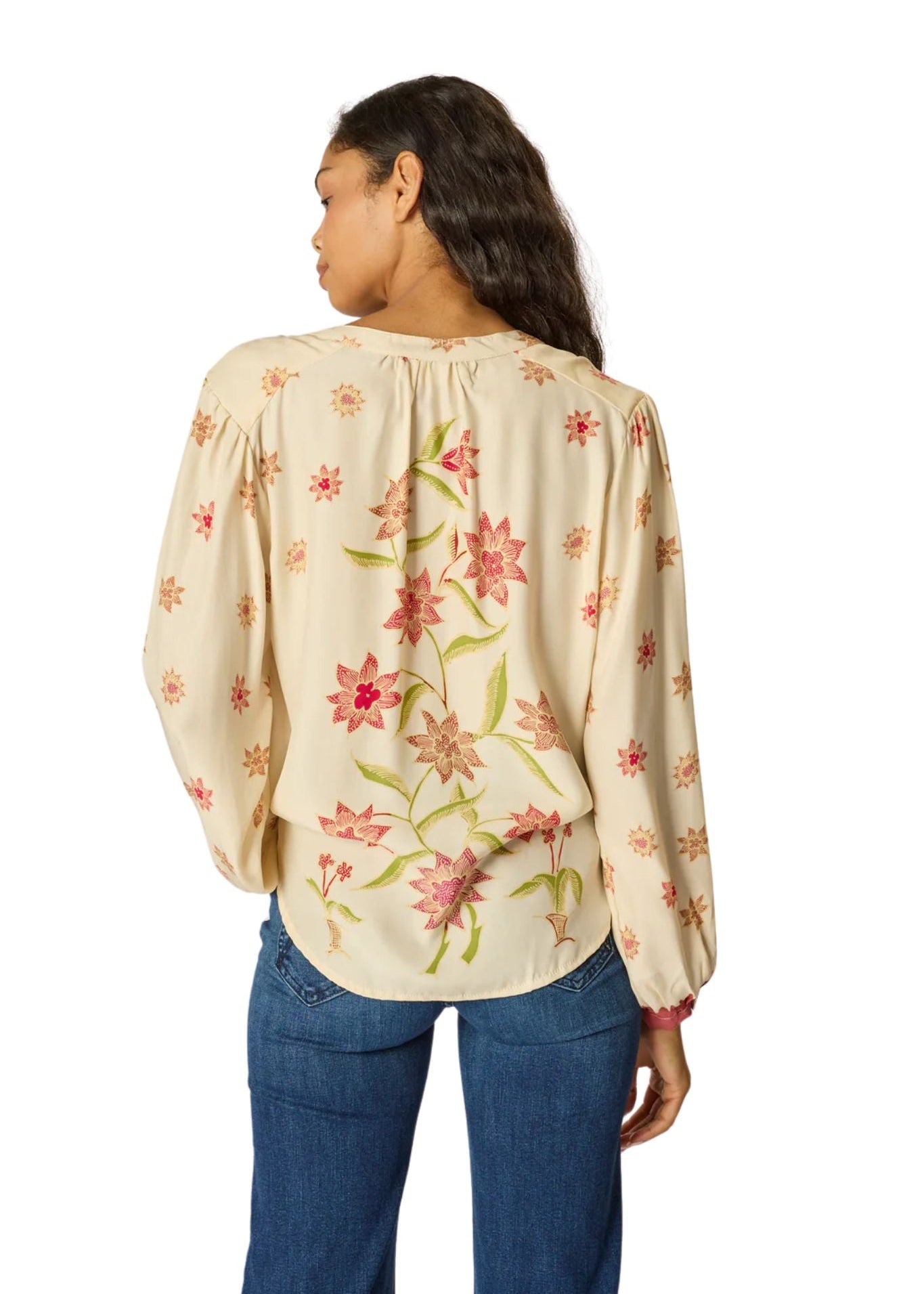 Natalie Martin Tolan Shirt - Vermillion