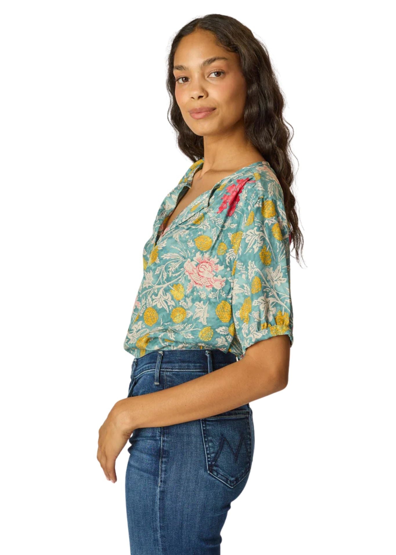 Natalie Martin Violet Top - Vermillion