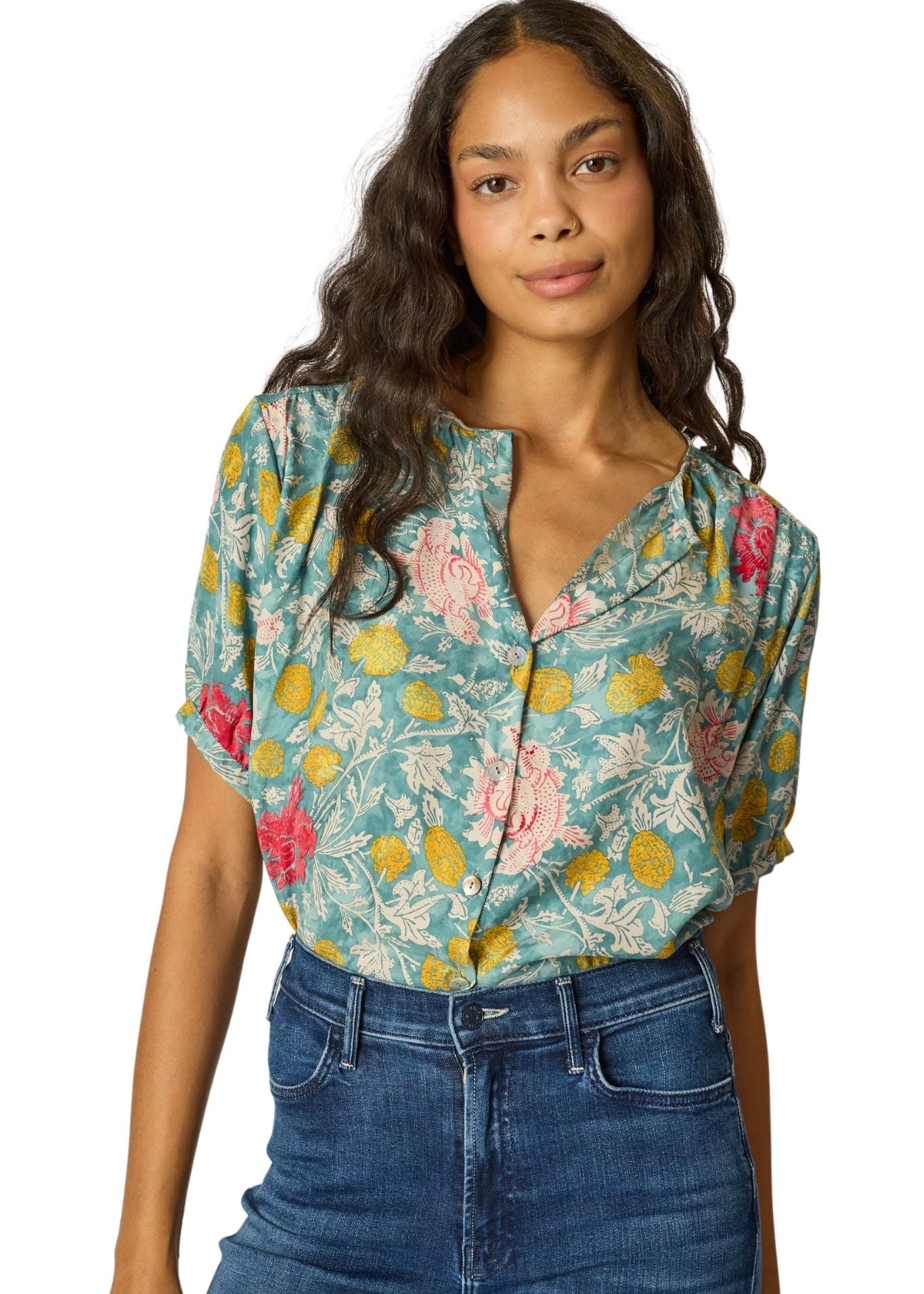 Natalie Martin Violet Top - Vermillion