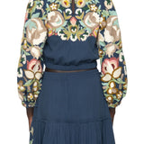 Sea Wilhelmina Embroidered Longsleeve Top