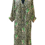 Nikasha Cotton Gauze Straight Dress - Vermillion