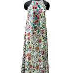 Nikasha Silk Crepe Printed Dress - Vermillion