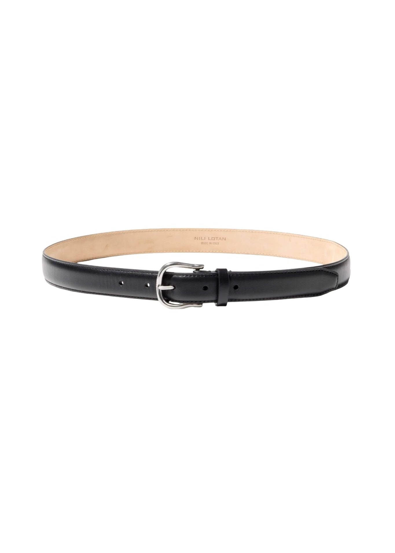 Nili Lotan Amelia Belt - Vermillion