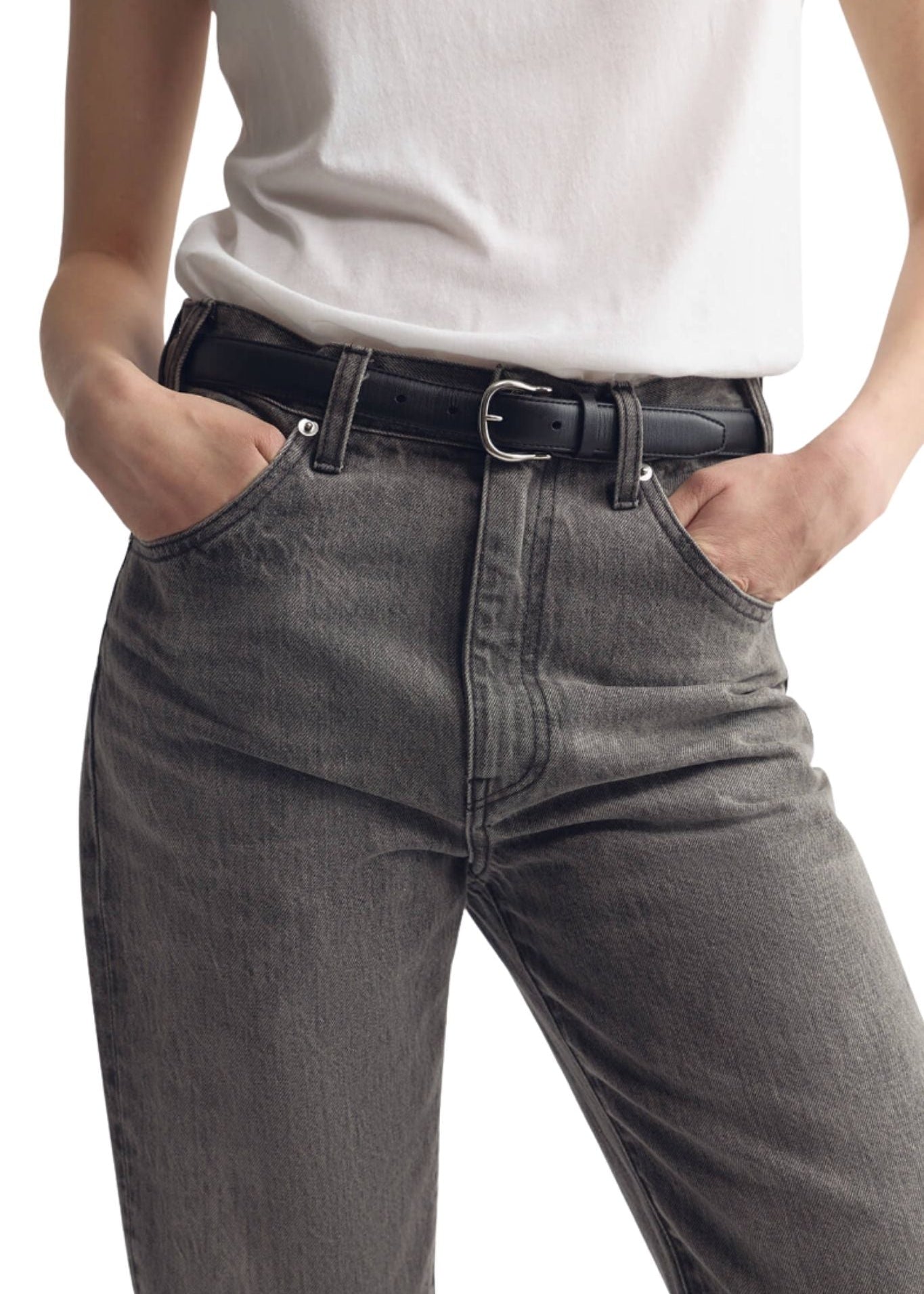 Nili Lotan Amelia Belt - Vermillion