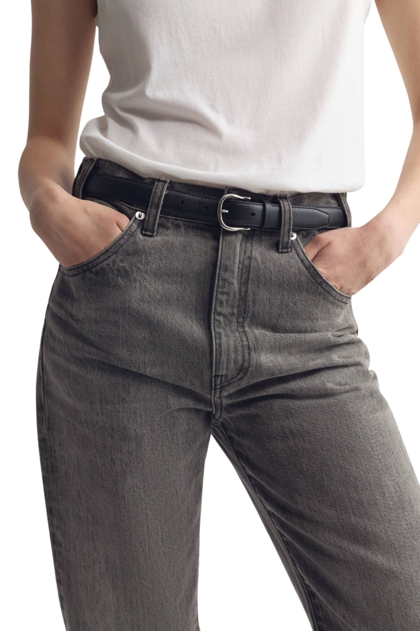 Nili Lotan Amelia Belt - Vermillion