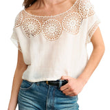 Nili Lotan Caila Top - Vermillion