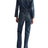 Nili Lotan Carly Denim Jacket - Vermillion