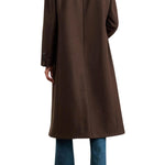 Nili Lotan Edmont Double Breasted Coat - Vermillion