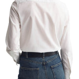 Nili Lotan Elio Shirt - Vermillion