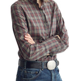 Nili Lotan Elio Shirt - Vermillion