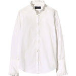 Nili Lotan Elio Shirt - Vermillion