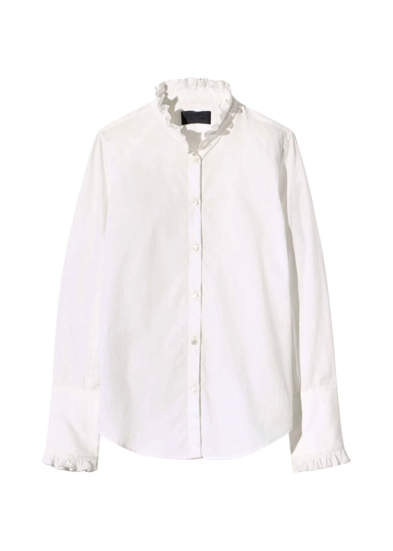 Nili Lotan Elio Shirt - Vermillion