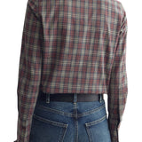 Nili Lotan Elio Shirt - Vermillion