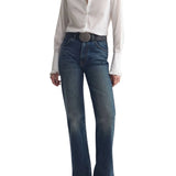 Nili Lotan Elio Shirt - Vermillion