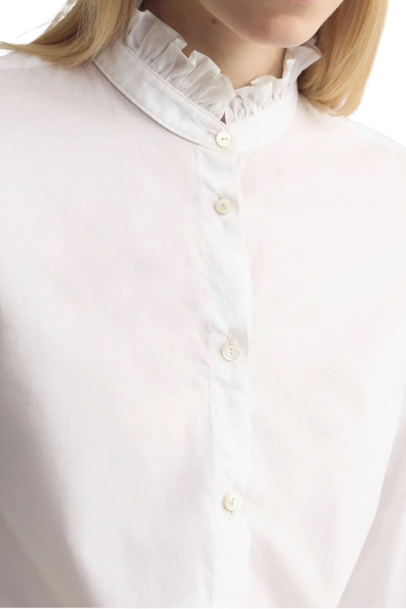 Nili Lotan Elio Shirt - Vermillion