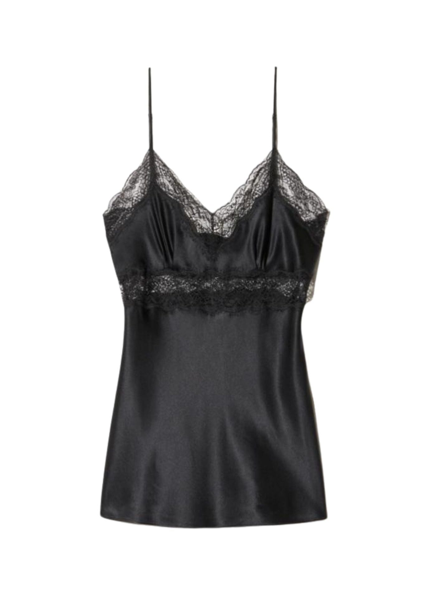 Nili Lotan Felicie Lace Cami Top - Vermillion