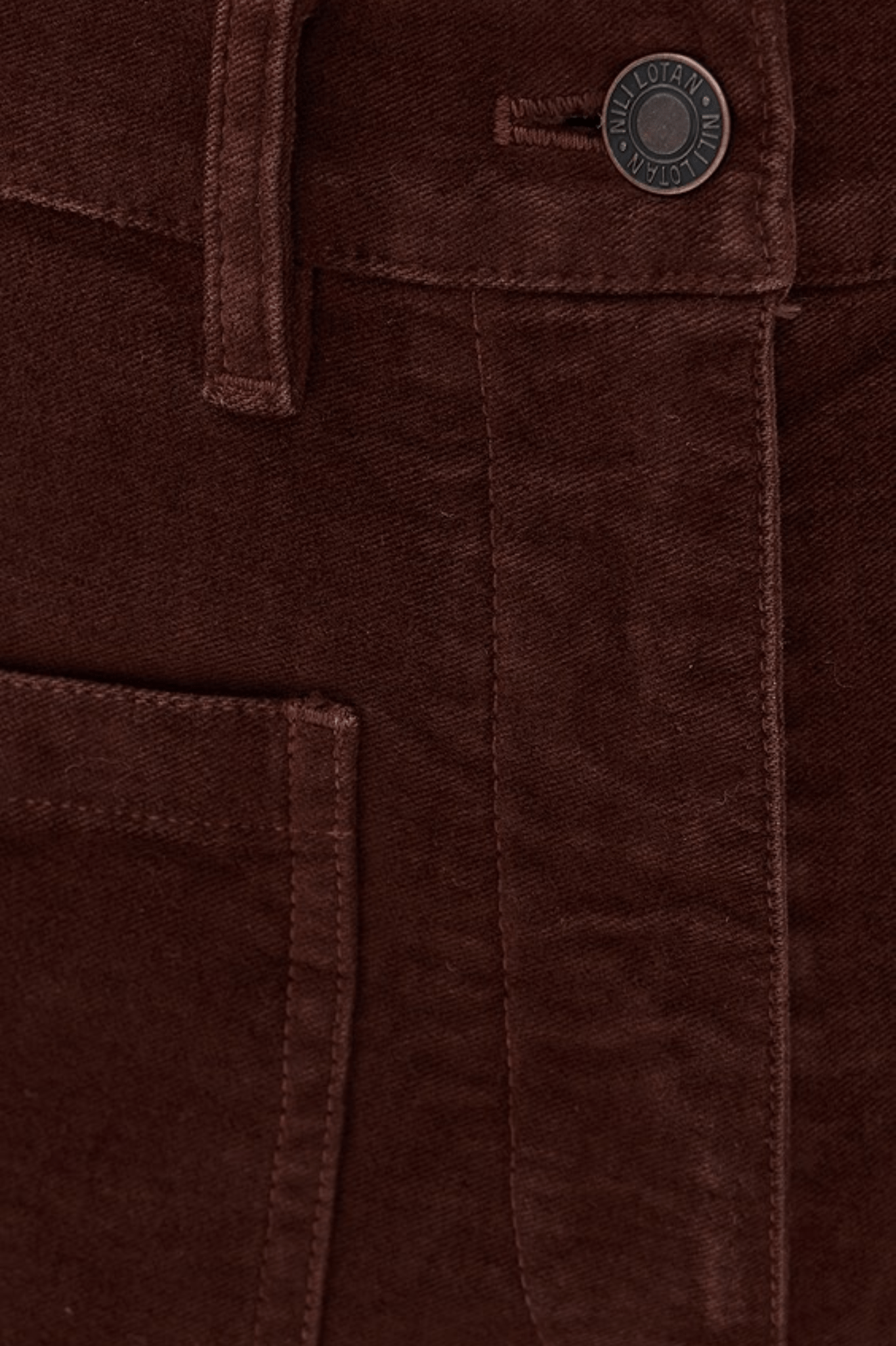 Nili Lotan Florence Pant - Vermillion