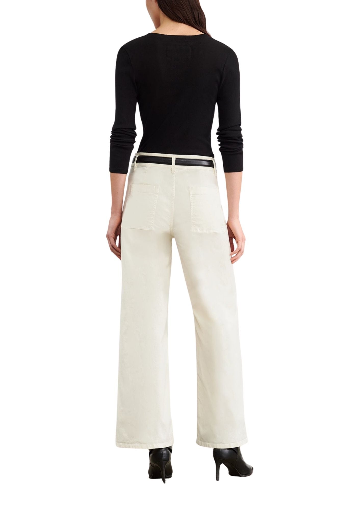 Nili Lotan Jordan Henley Tee - Vermillion